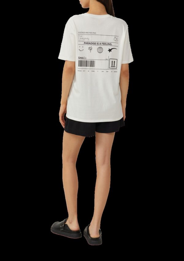 Unisex T-Shirt mit Rückenprint