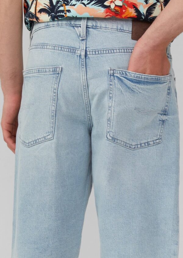 Jeans-Shorts / Regular Fit / Mid Rise / Wide Leg