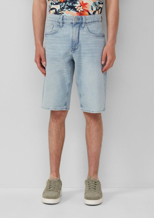 Jeans-Shorts / Regular Fit / Mid Rise / Wide Leg