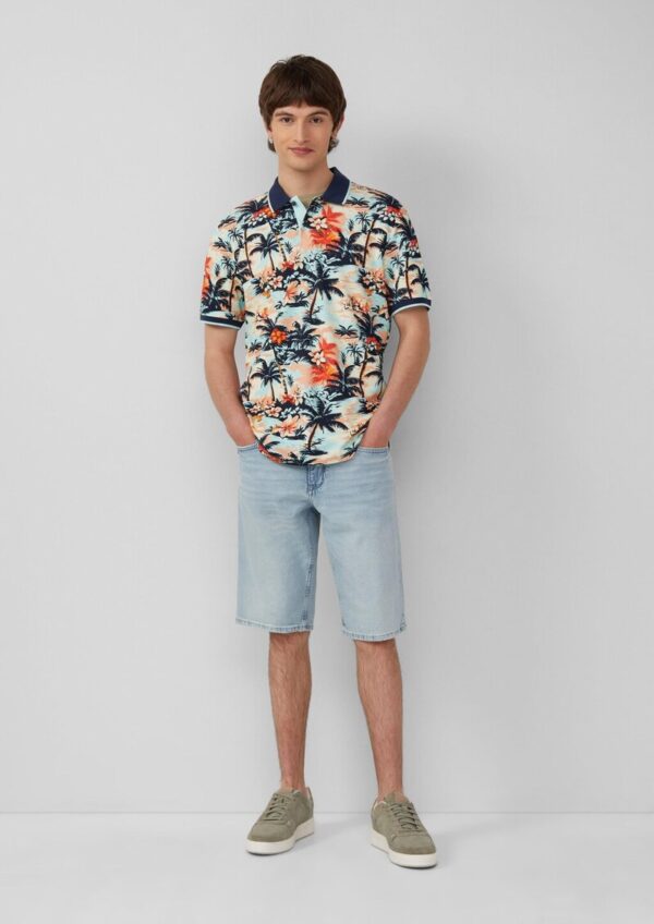 Jeans-Shorts / Regular Fit / Mid Rise / Wide Leg