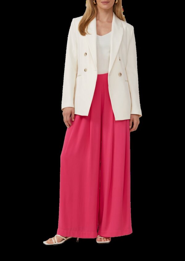 Elegante Wide Leg-Hose mit hohem Bund