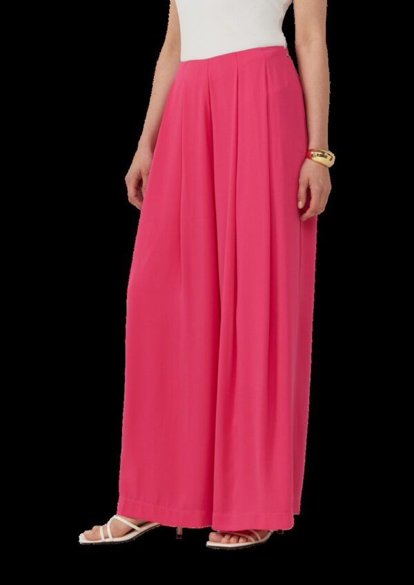 Elegante Wide Leg-Hose mit hohem Bund