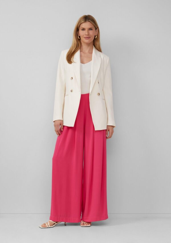 Elegante Wide Leg-Hose mit hohem Bund