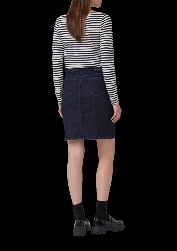 Jeansrock mit aufgesetzten Taschen | 360° Denim