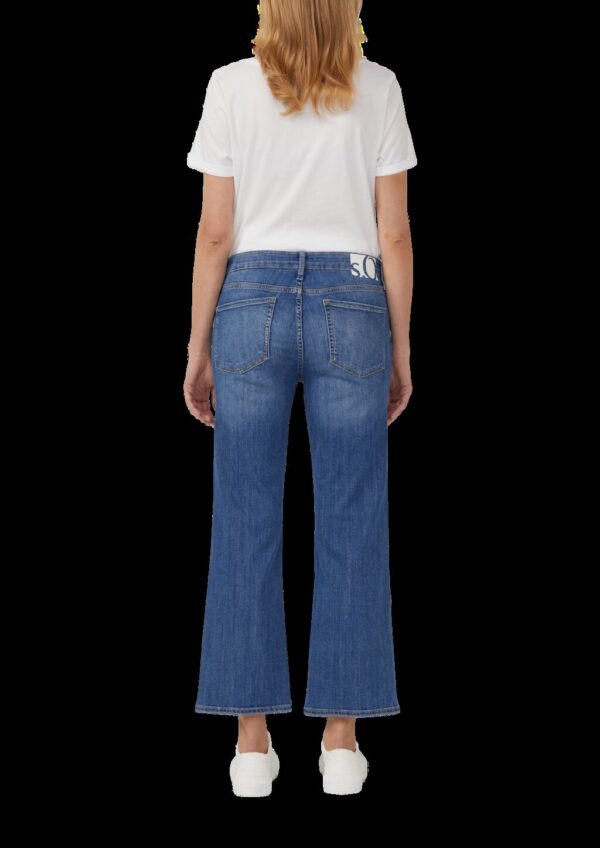 Cropped Jeans / Slim Fit / Mid Rise / Flared Leg