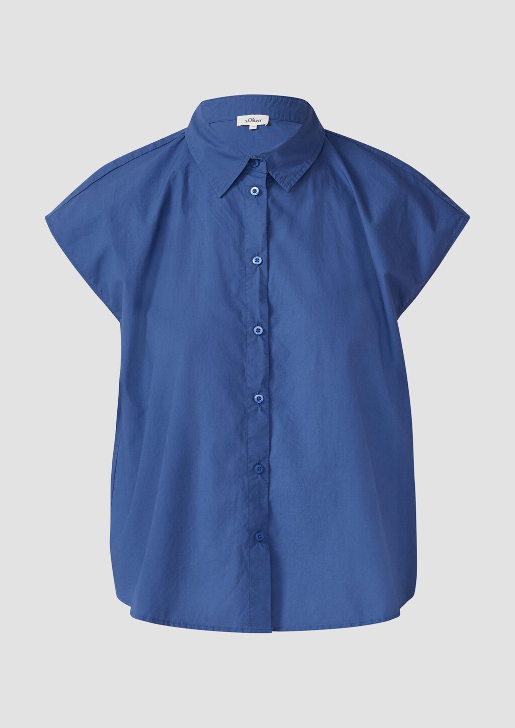 Hemdbluse aus Popeline im Relaxed Fit
