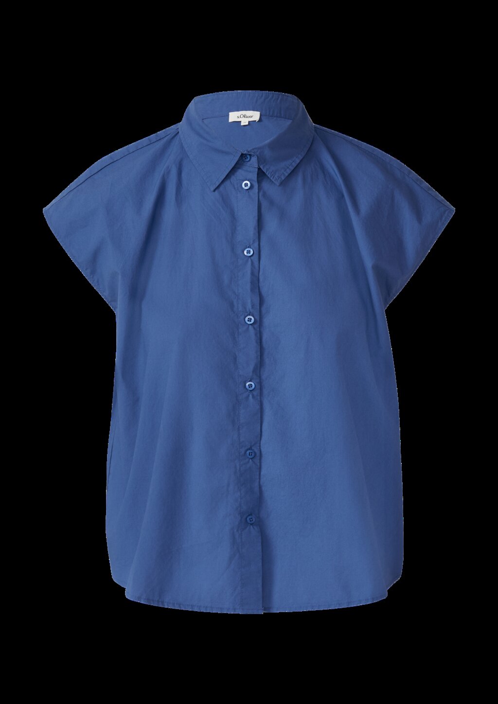 Hemdbluse aus Popeline im Relaxed Fit