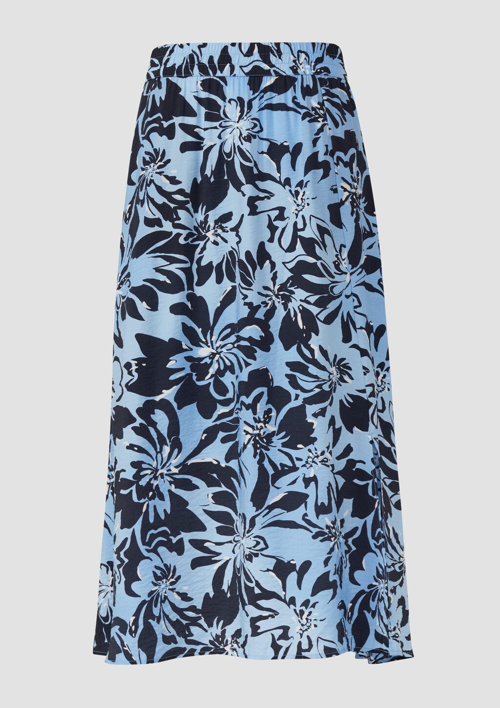 Rock aus Viskosemix mit Eingrifftaschen und Schlitz