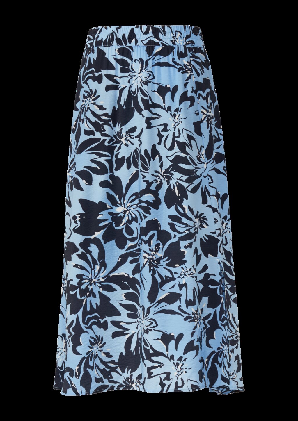 Rock aus Viskosemix mit Eingrifftaschen und Schlitz