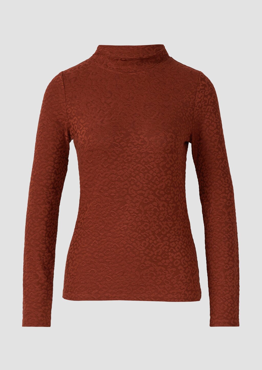 Leicht glänzendes Jacquard-Shirt