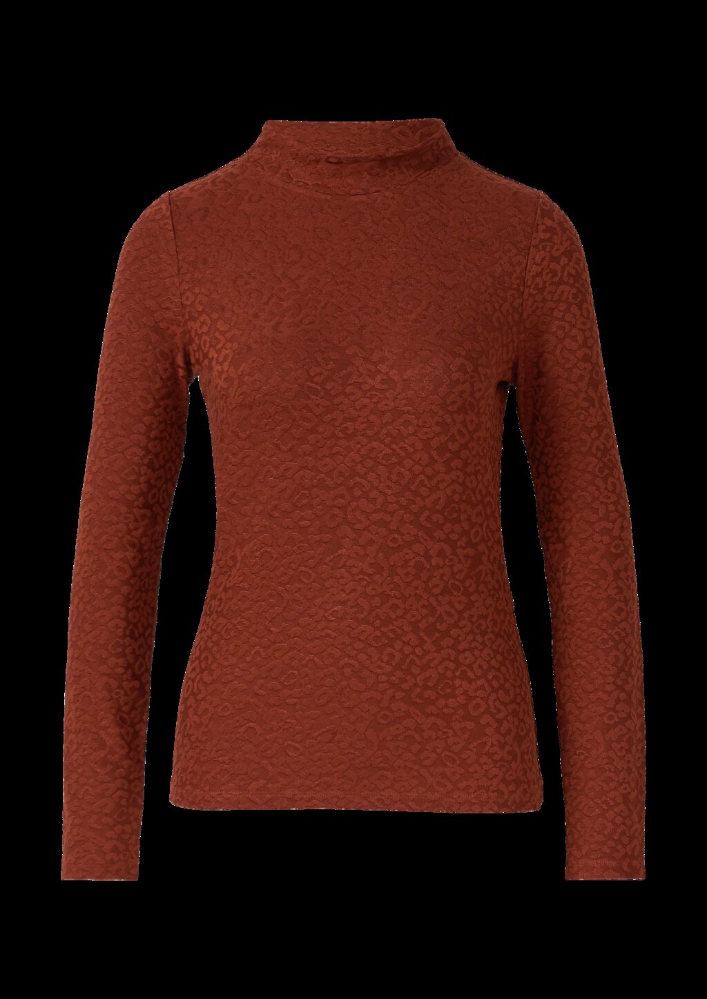 Leicht glänzendes Jacquard-Shirt