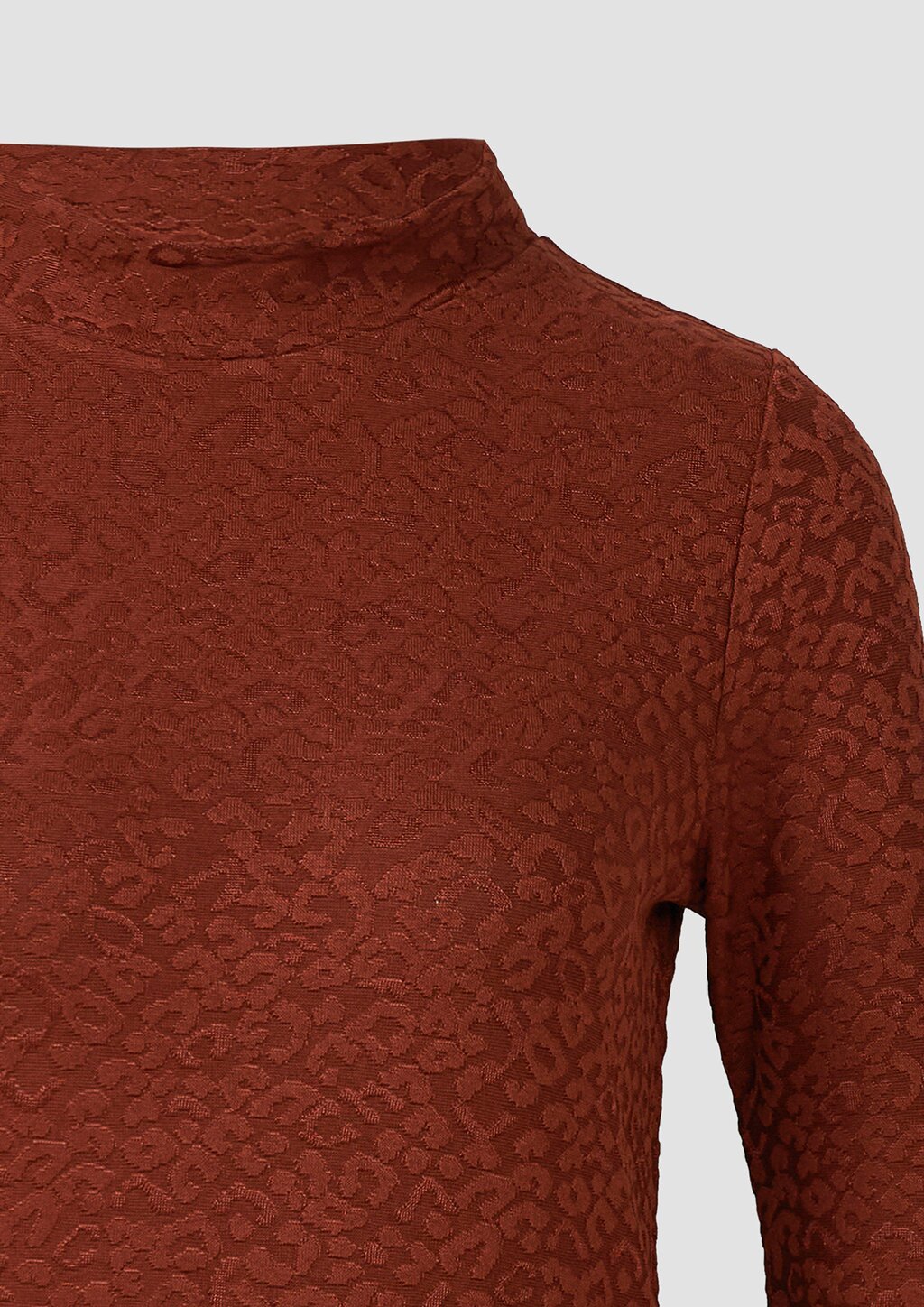Leicht glänzendes Jacquard-Shirt