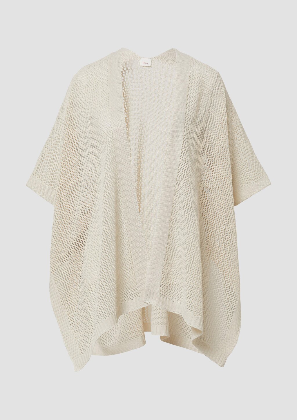 Leichter Strickponcho