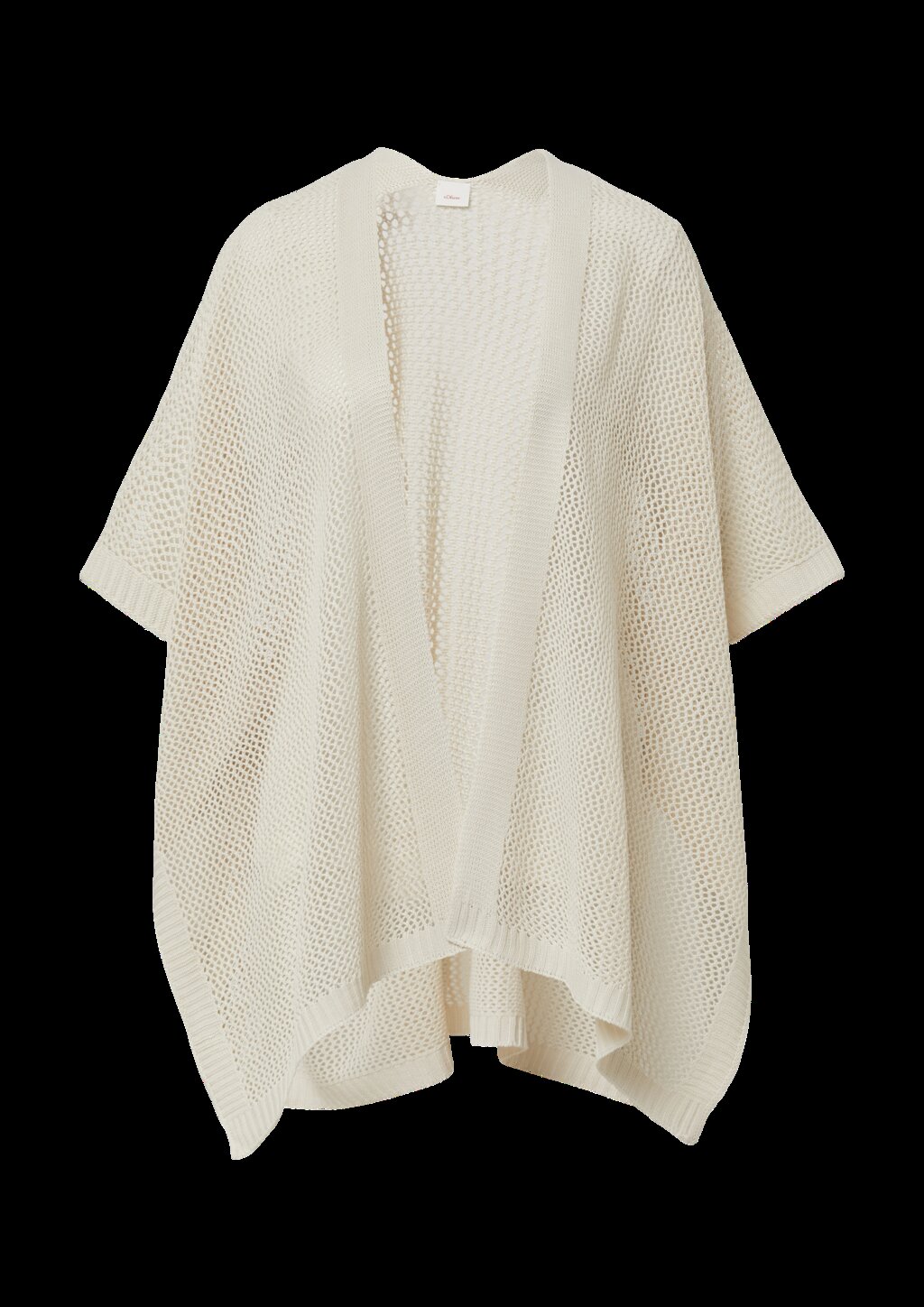 Leichter Strickponcho