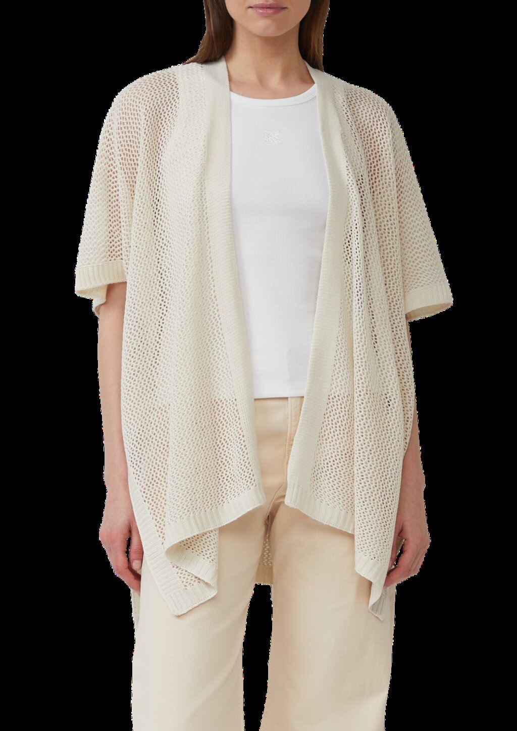 Leichter Strickponcho