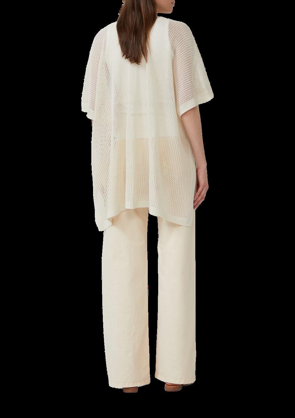 Leichter Strickponcho