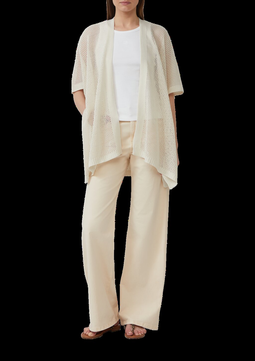 Leichter Strickponcho