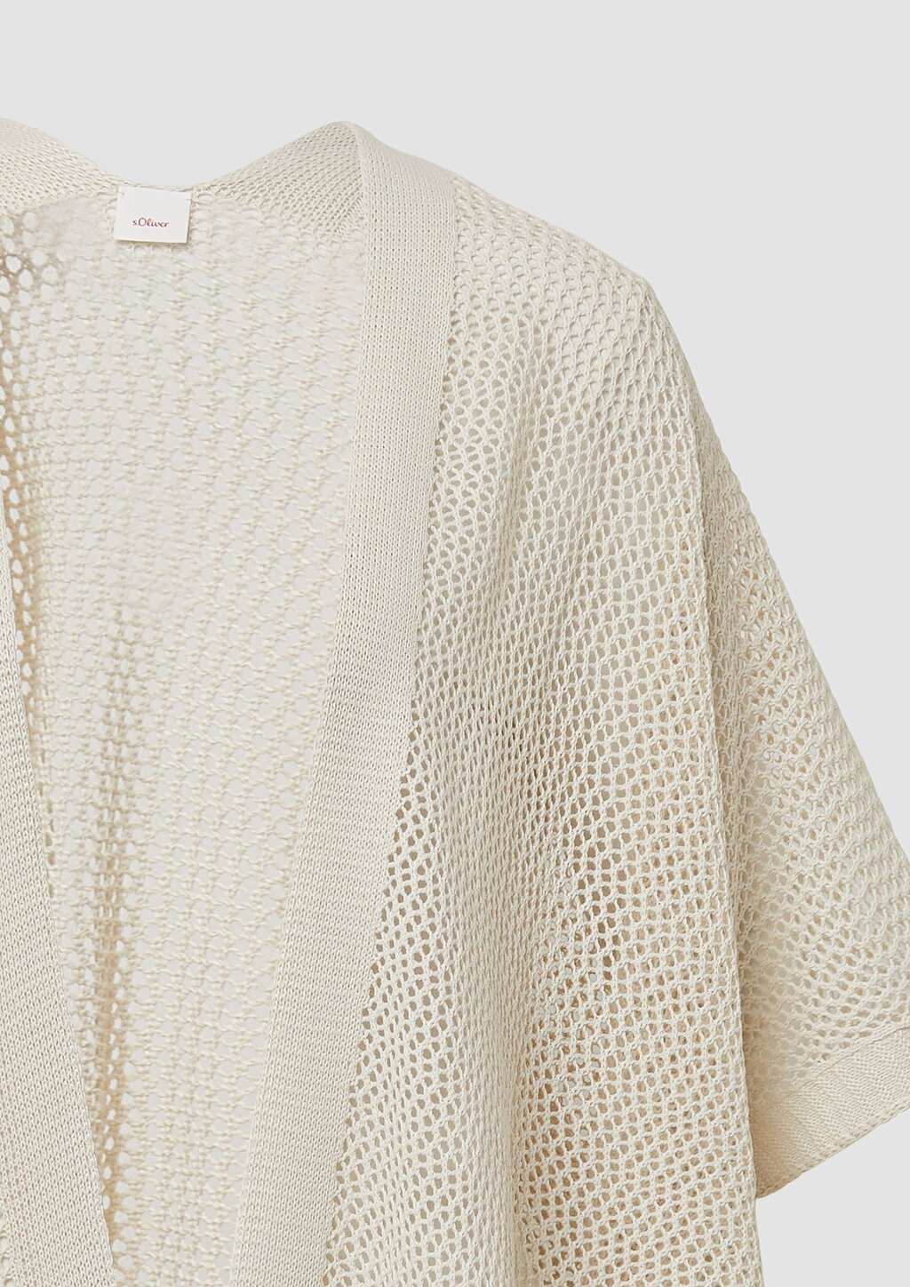 Leichter Strickponcho