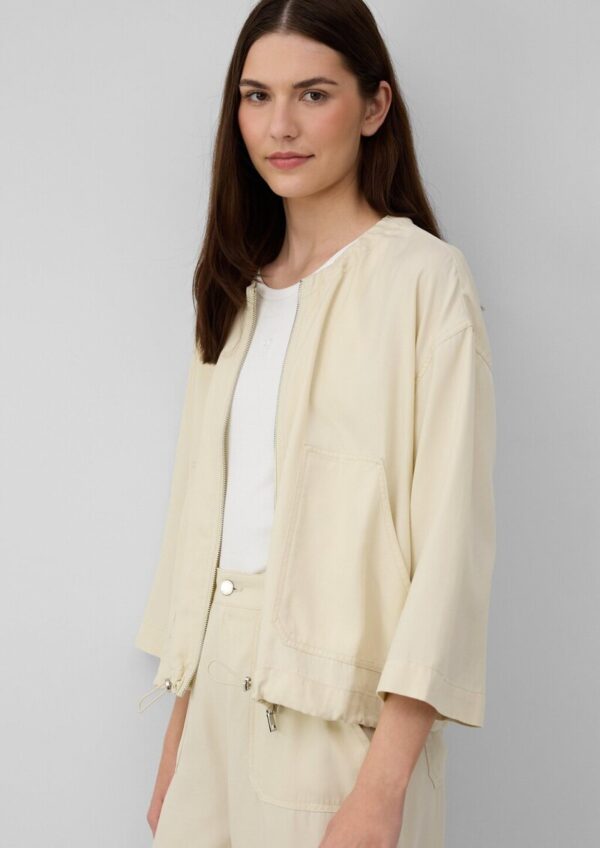 Blouson im Relaxed Fit mit 3/4-Ärmeln