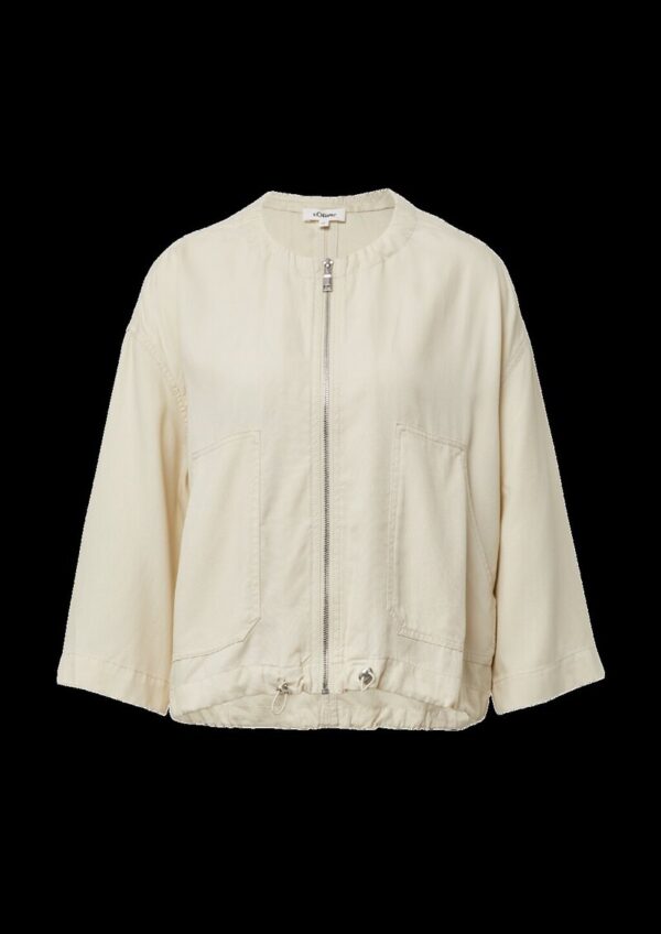 Blouson im Relaxed Fit mit 3/4-Ärmeln