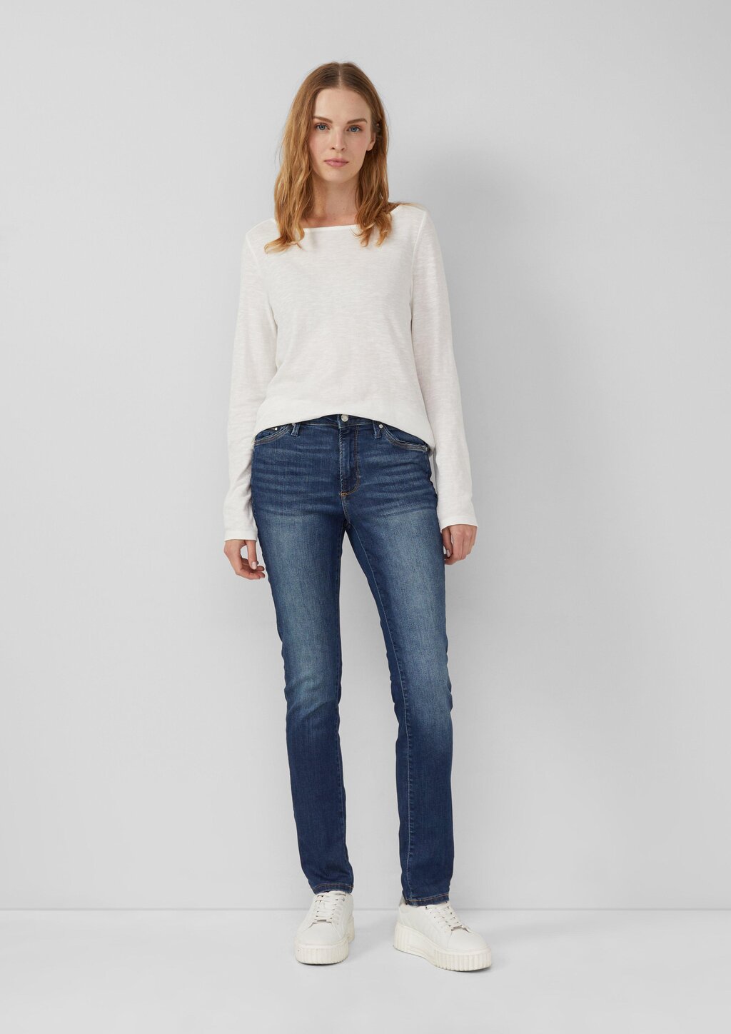 Jeans Betsy / Slim Fit / Mid Rise / Slim Leg