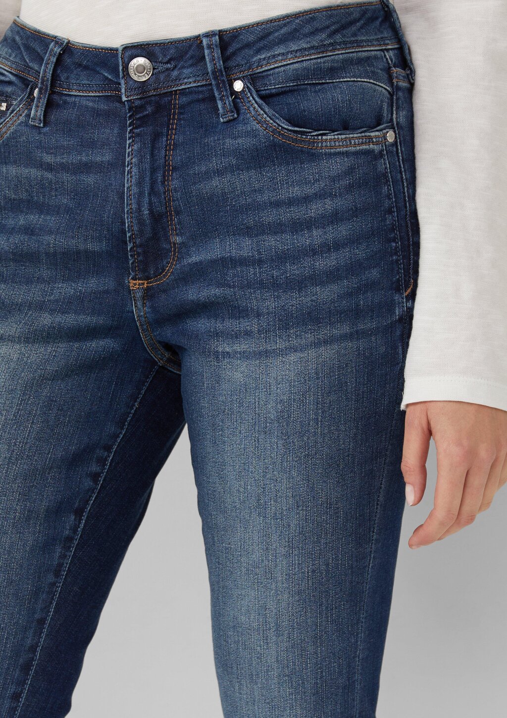 Jeans Betsy / Slim Fit / Mid Rise / Slim Leg