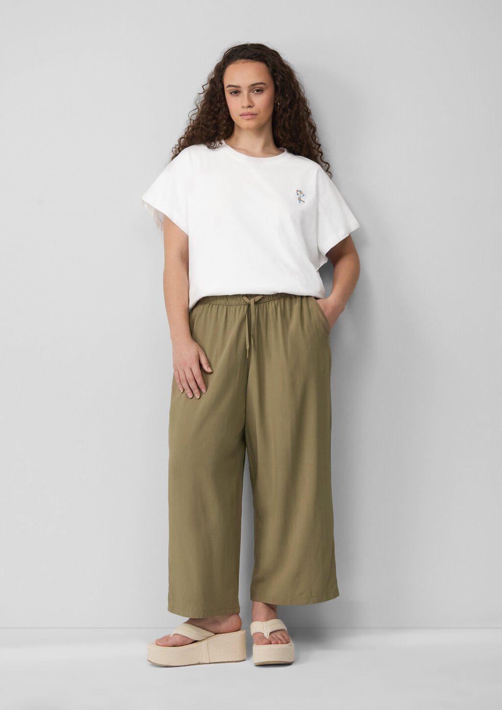 Culotte aus Viskose