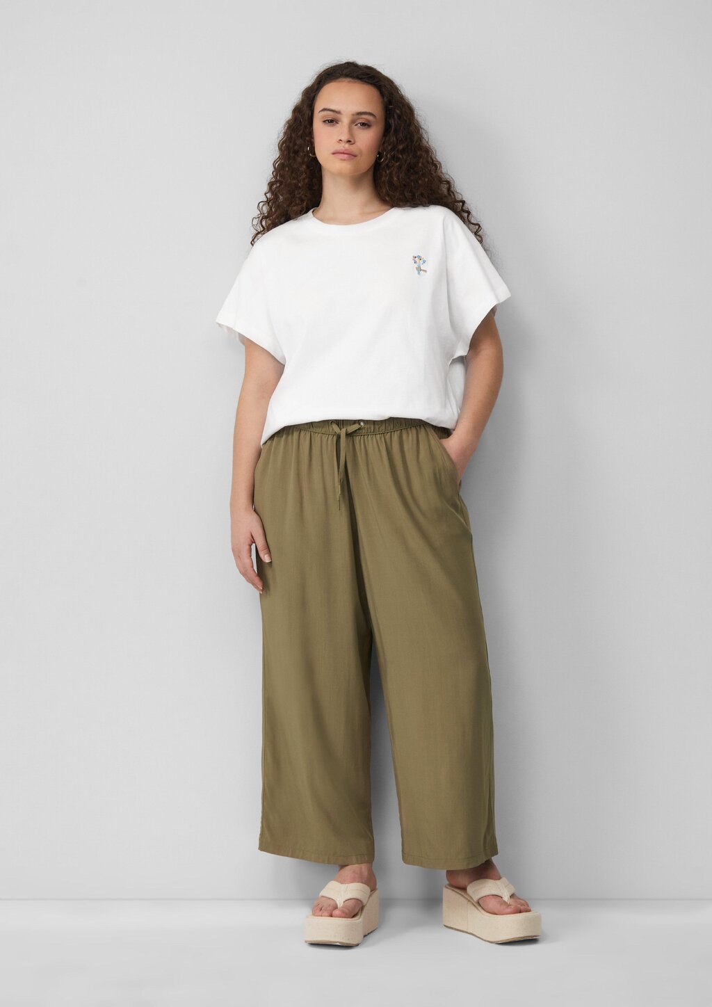 Culotte aus Viskose