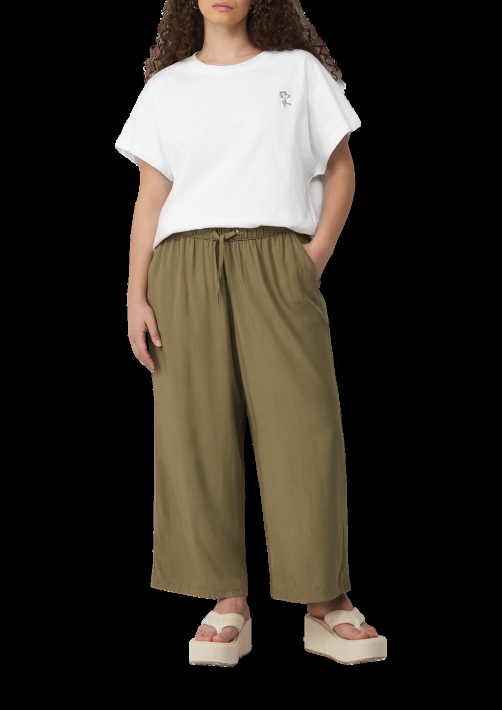 Culotte aus Viskose