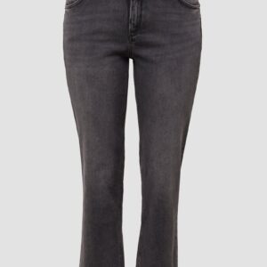 Ankle-Jeans / Slim Fit / Mid Rise / Straight Leg
