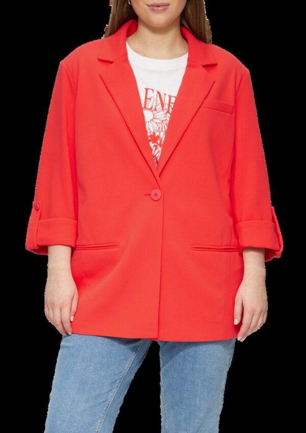 Blazer mit Reverskragen