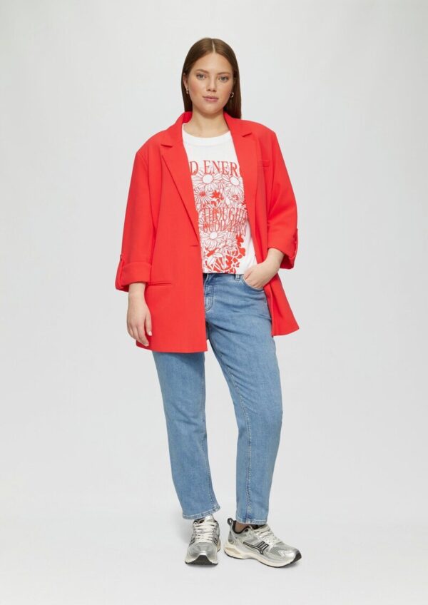 Blazer mit Reverskragen