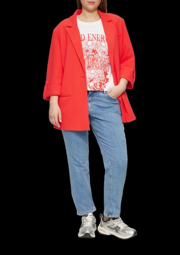 Blazer mit Reverskragen