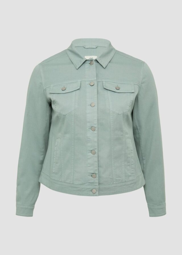 Jeansjacke im Slim Fit