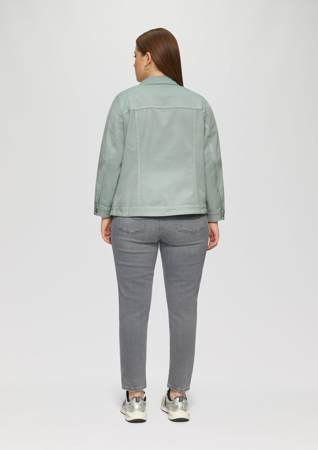 Jeansjacke im Slim Fit