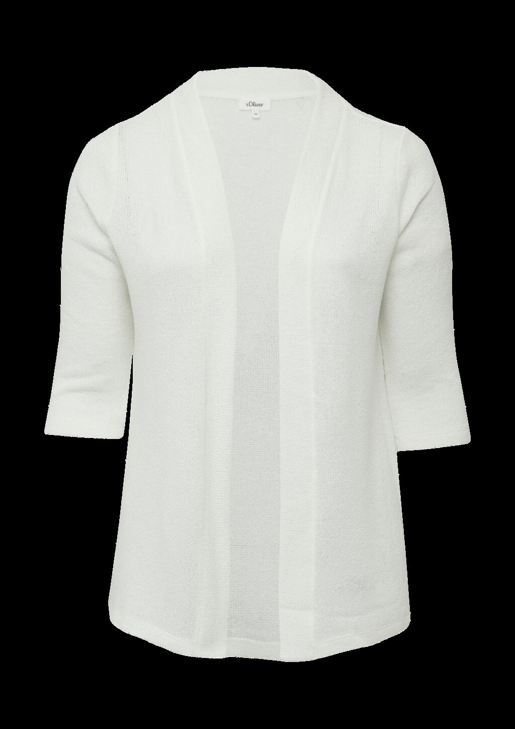 Cardigan aus Bouclégarn mit 3/4-Ärmeln