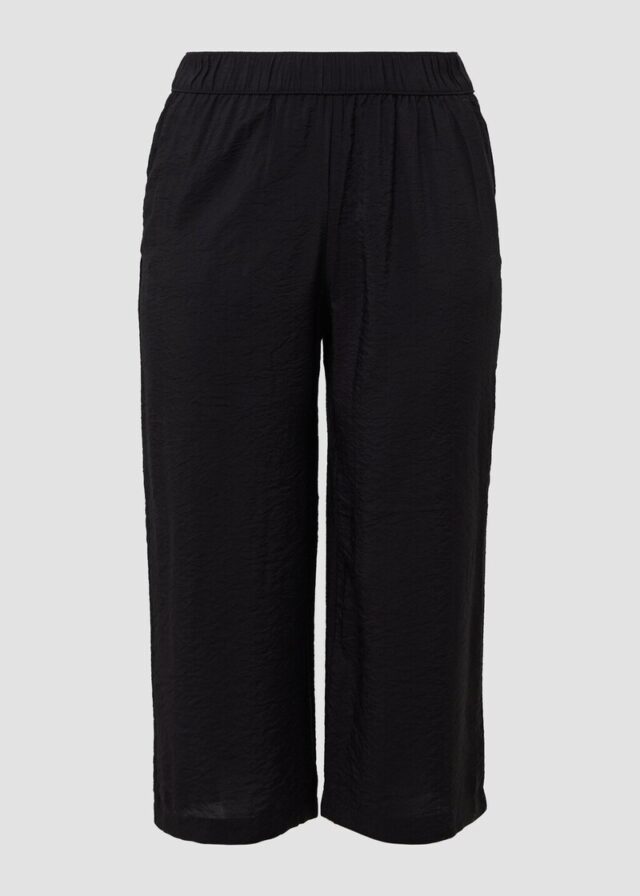 Strukturierte Culotte aus Viskosemix