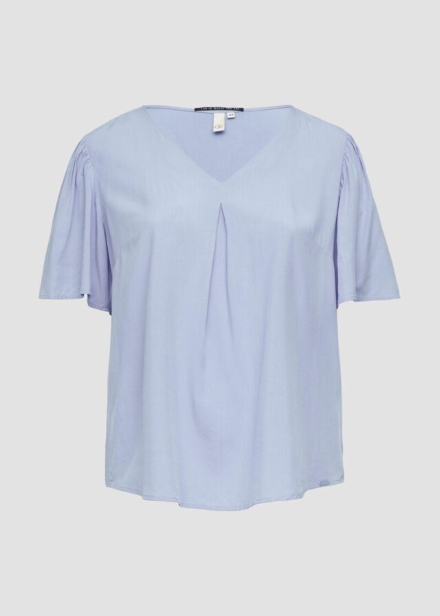 Bluse mit Puffärmeln