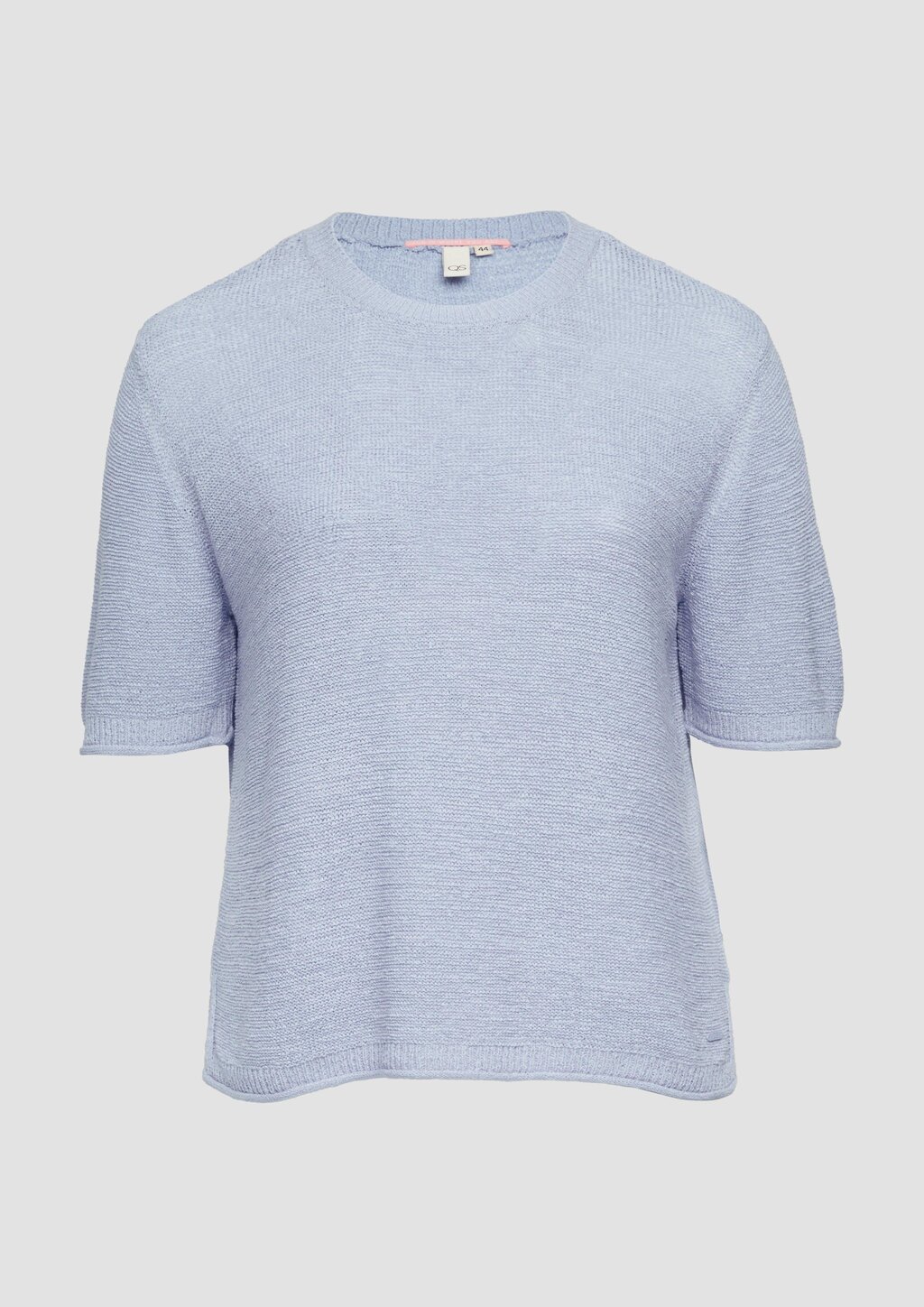 Kurzarmpullover aus Bändchengarn