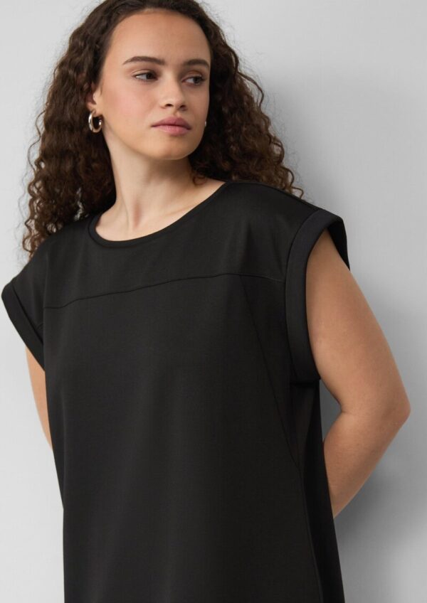 Kurzes Kleid aus Interlockjersey