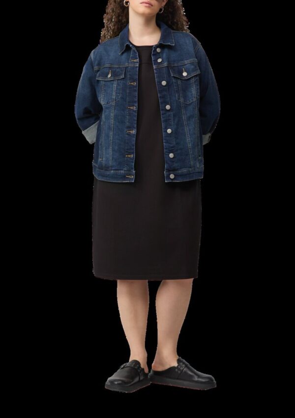 Kurzes Kleid aus Interlockjersey