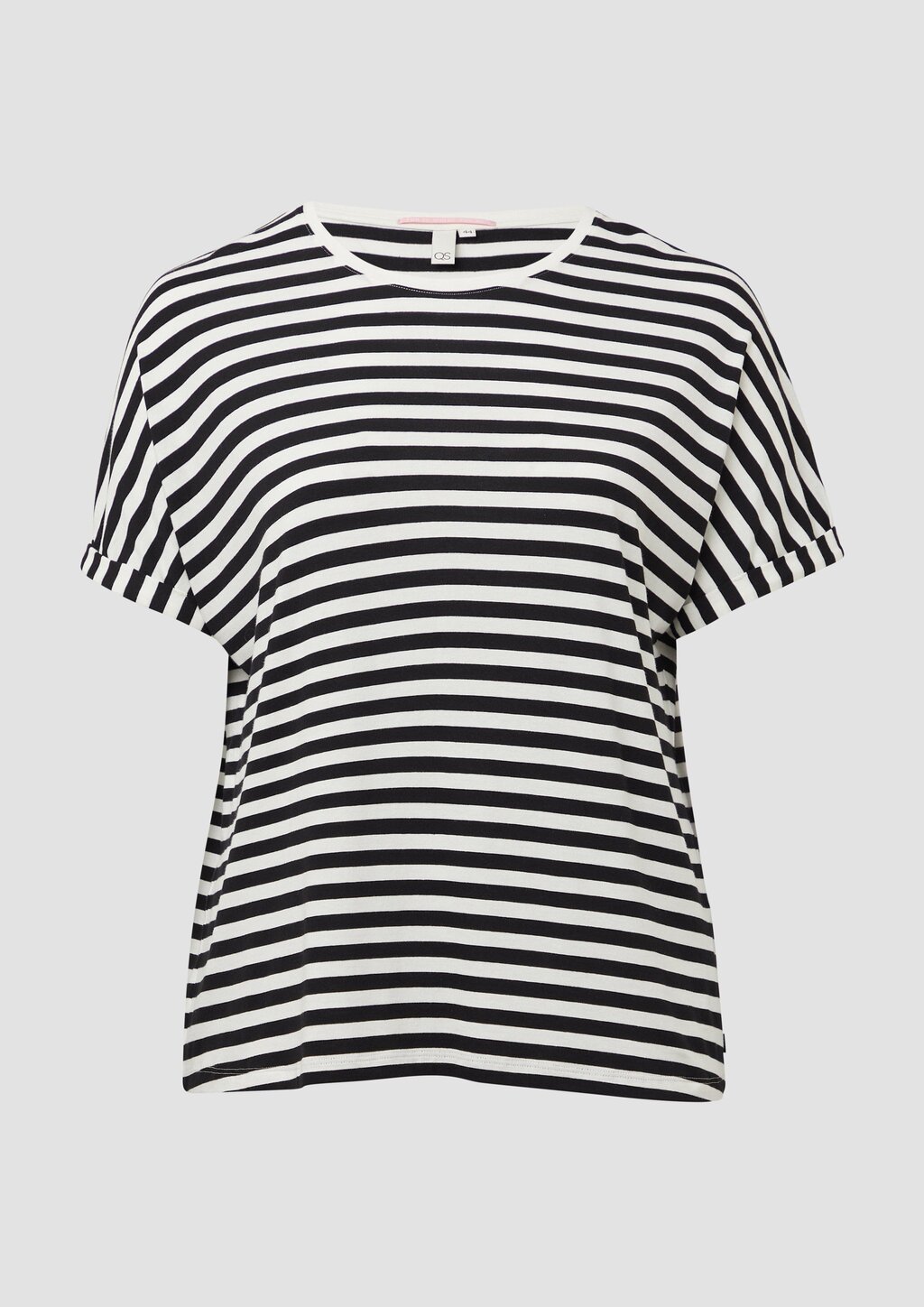 Locker geschnittenes T-Shirt aus Modalmix