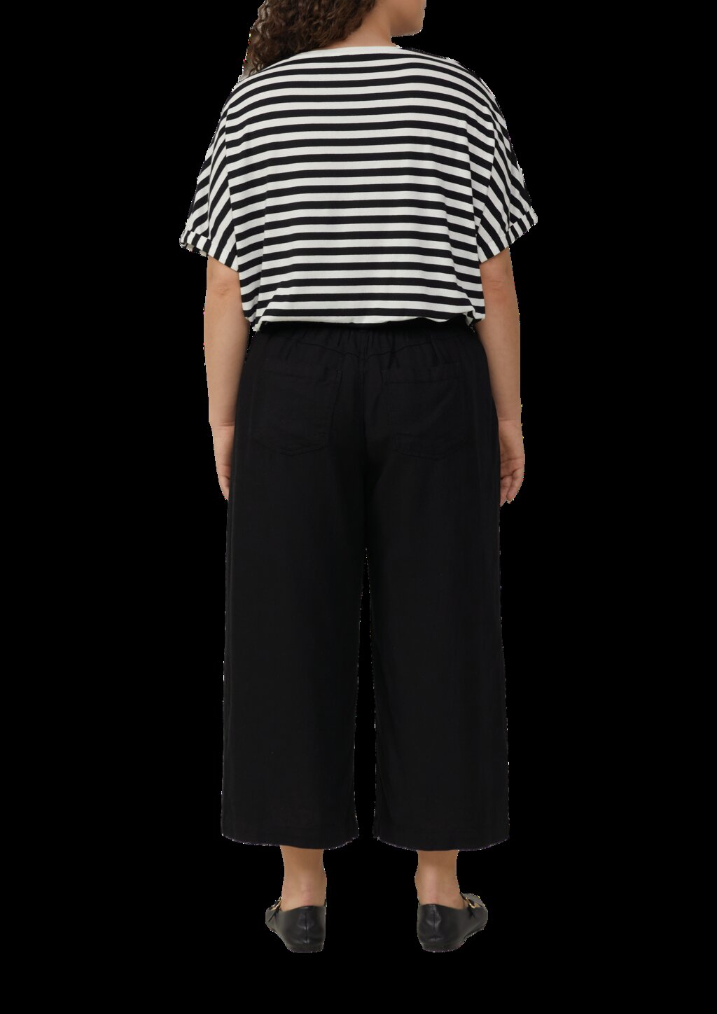 Locker geschnittenes T-Shirt aus Modalmix