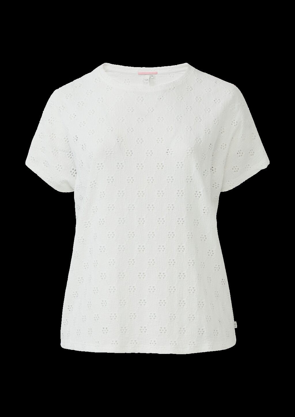 Shirt mit Lochstickerei