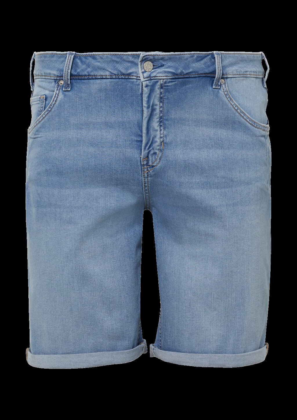 Bermuda Jeans / Curvy Fit / Mid Rise / Slim Tapered Leg