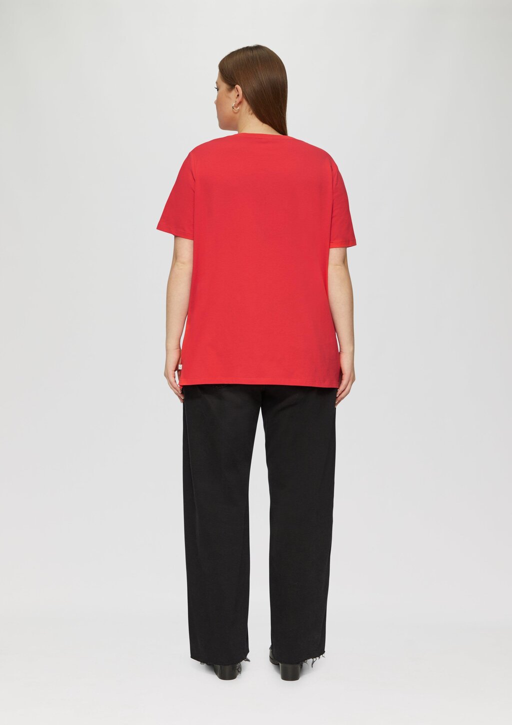 Baumwollshirt mit Fronprint