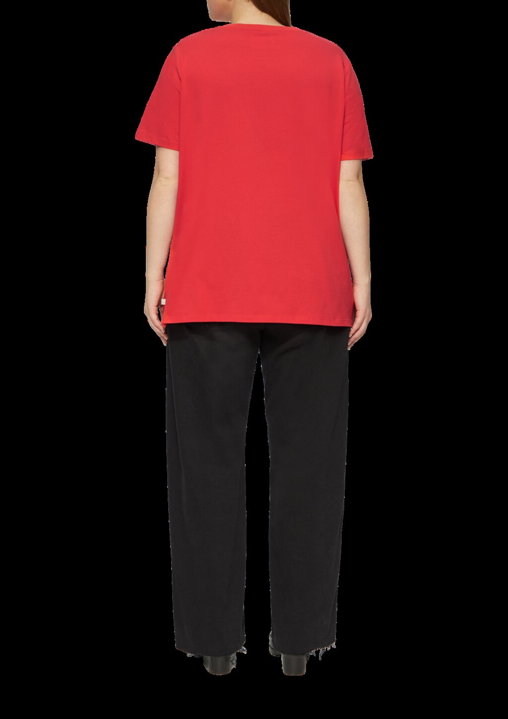 Baumwollshirt mit Fronprint