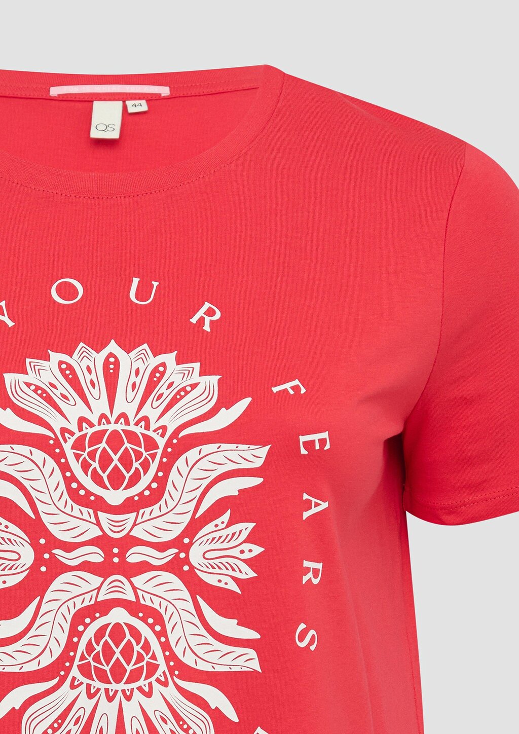 Baumwollshirt mit Fronprint