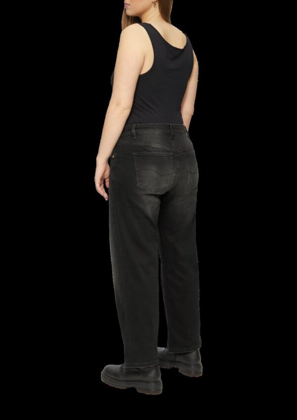 Ankle-Jeans / Slim Fit / Mid Rise / Straight Leg / Super Stretch