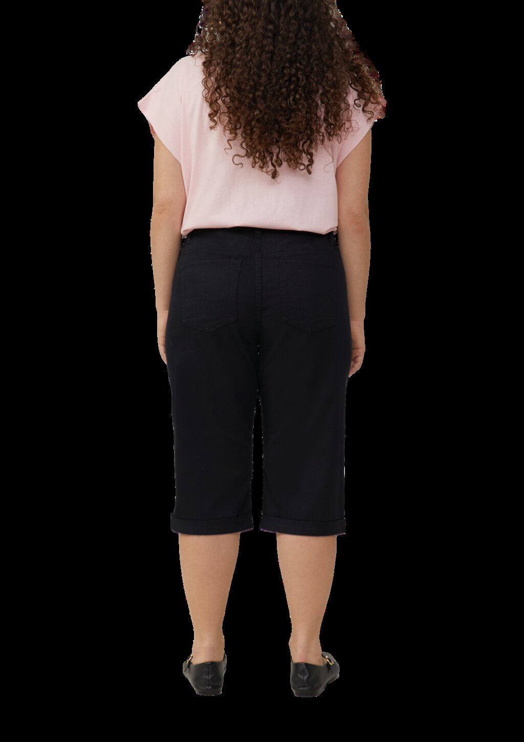 Jeans / Curvy Fit / Mid Rise / Capri Length